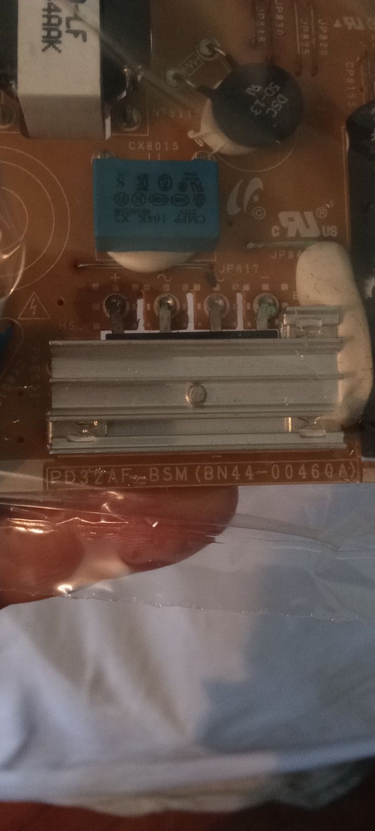 Fonte de alimentação Samsung PSLF800A03C PCB REV 1.3