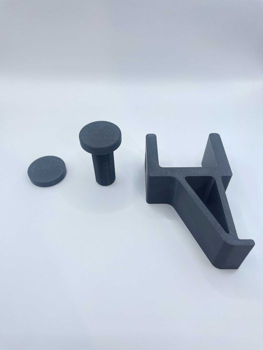 Uchwyt na słuchawki nauszne biurkowy regulowany - 8-38mm