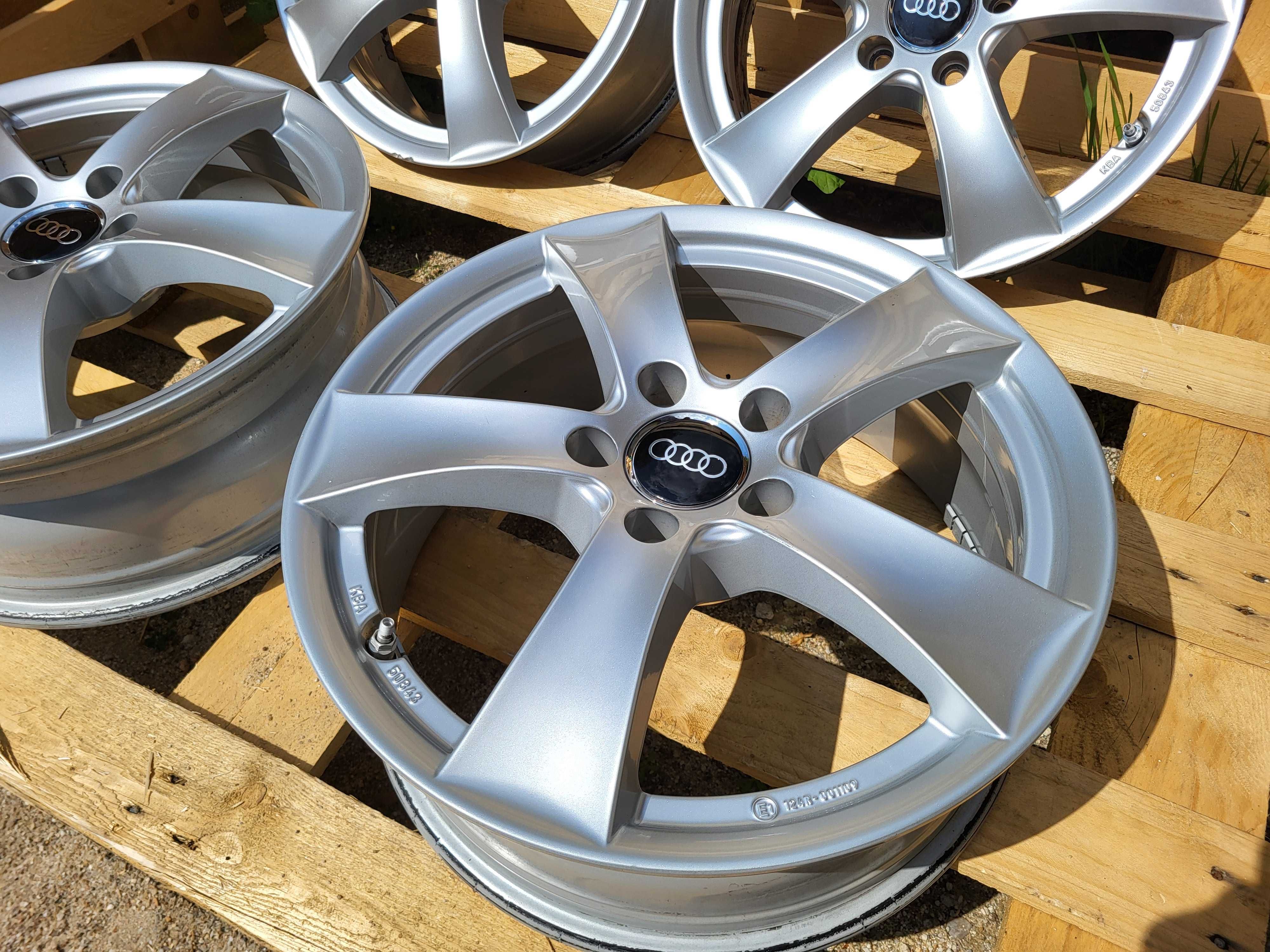 [975] Felgi aluminiowe 17 cali AUDI 5x112 et44 A3 A4 A6 +czujniki!
