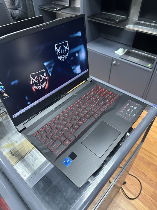 Мощный игровой ноутбук Msi состояние нового nvidia RTX 3050