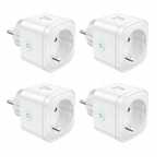 Zestaw 4x Inteligentne Gniazdko WiFi EIGHTREE ET21