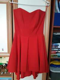 Sukienka czerwona Agnes