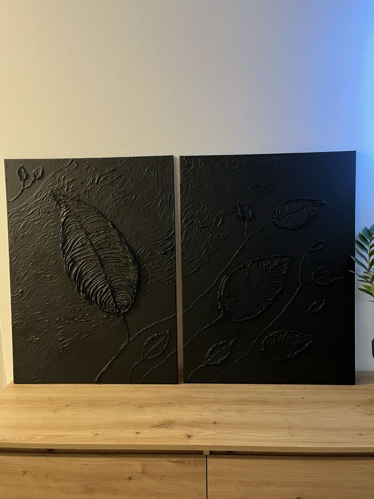 Komplet obrazow strukturalnych 60x80cm