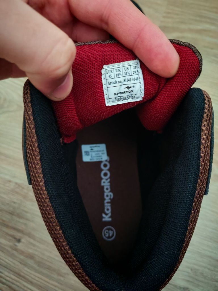 Чоловічі черевики Kangaroos K-Tex, 45 розмір, 30 см устілка, НОВІ
