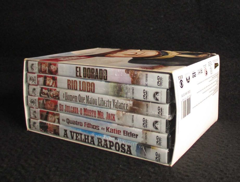 Colecção John Wayne Westerns DVD NOVO SELADO
