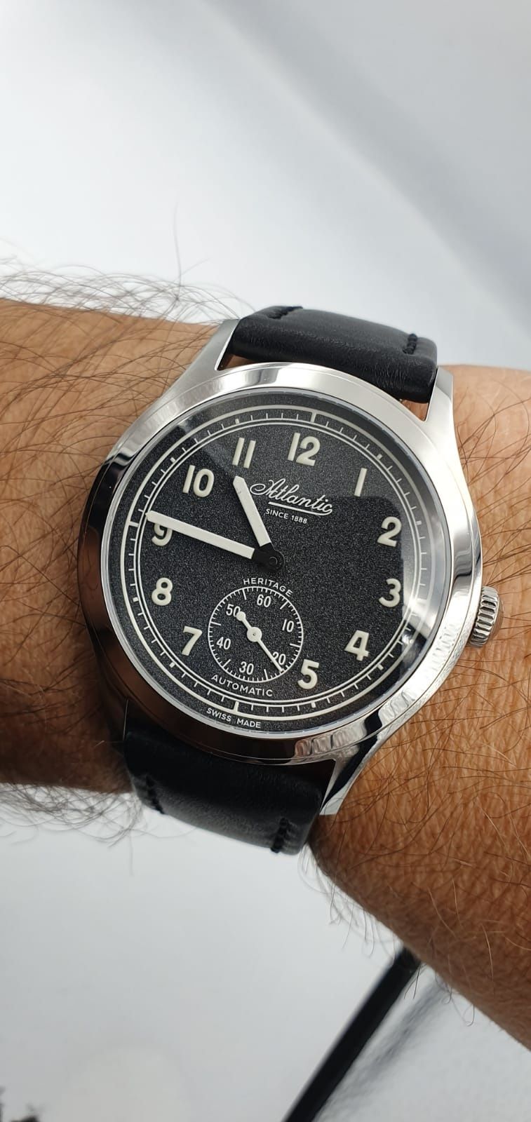 Atlantic Worldmaster Original Heritage Grey Automatic - Swiss Made