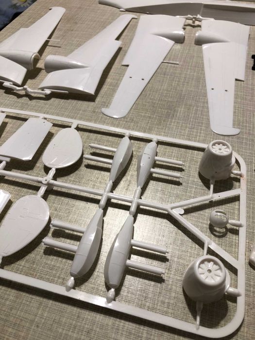 Cборная модель самолета BE-6 масштаб 1:72