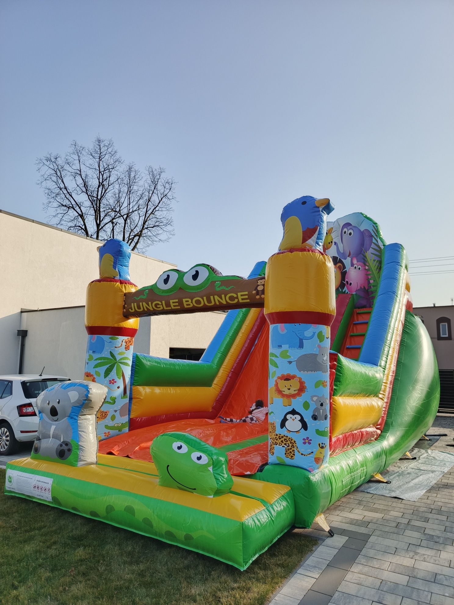 Urodziny Komunia wynajem dmuchaniec zleżdzalnia plac zabaw zamek