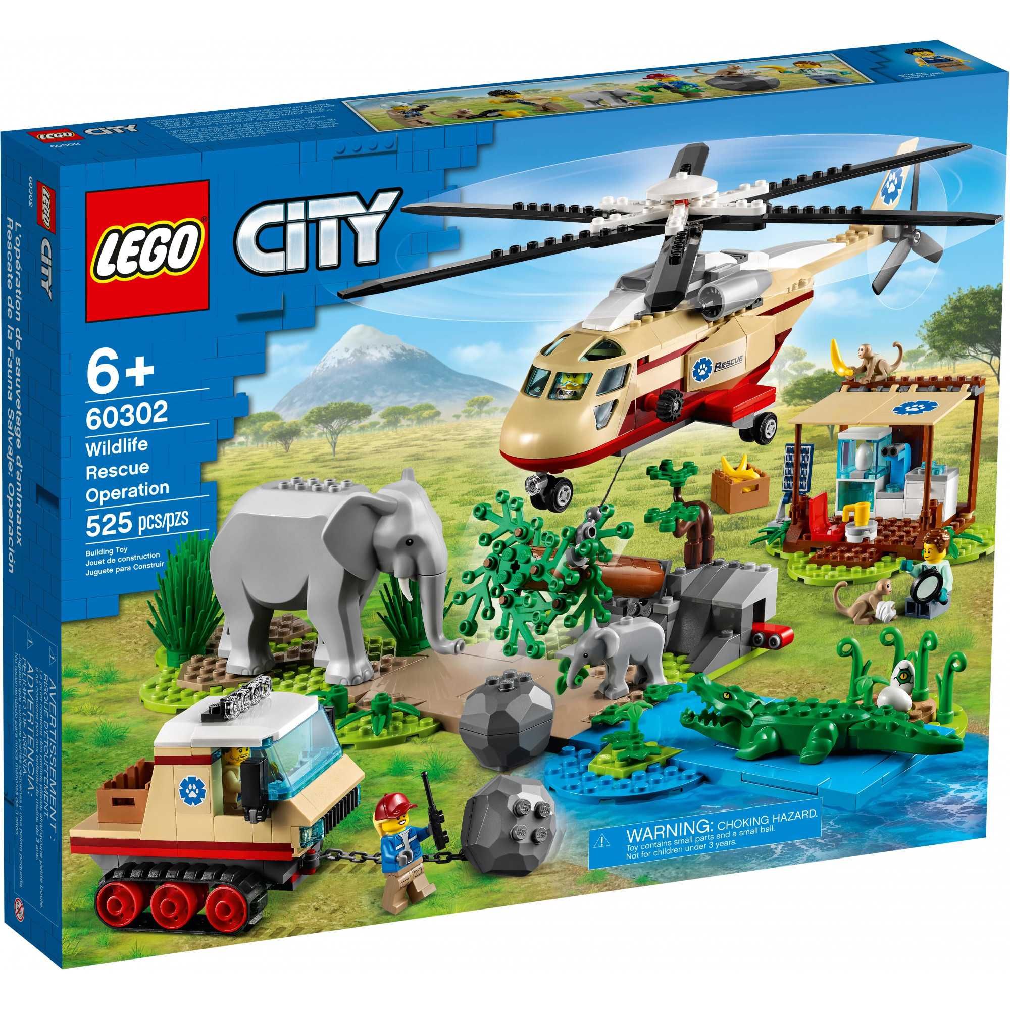 Конструктор LEGO City: Wildlife Rescue Operation (60302)