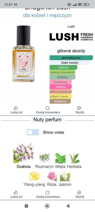 Perfumy Lush Bridgerton 30 ml