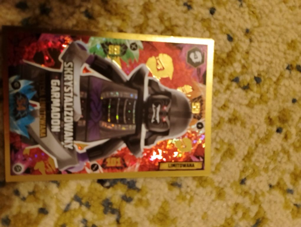 Karty limitowanie LEGO ninjago