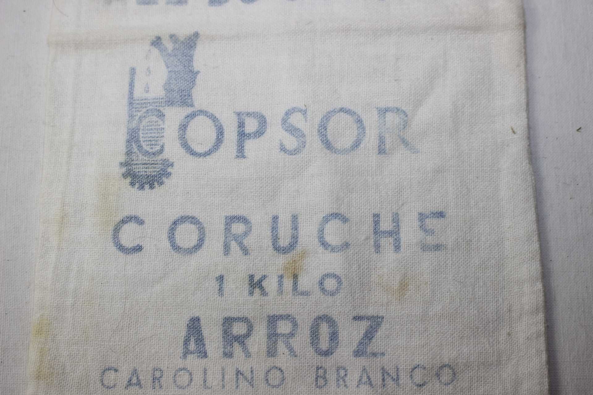 Antiga Saca de Arroz Carolino - 1 kg - Coruche - Copsor - Cooperativa