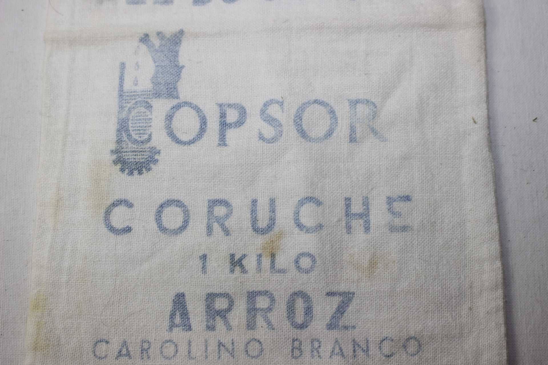 Antiga Saca de Arroz Carolino - 1 kg - Coruche - Copsor - Cooperativa