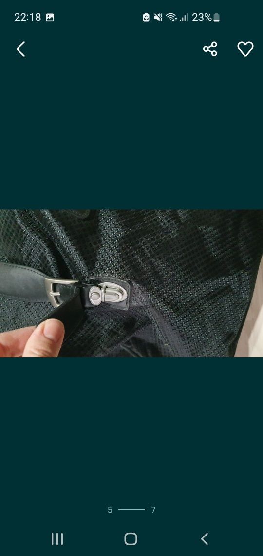 FERRAGHINI torba podróżna nieużywana
Nietrafiony prezent
Leżała w szaf