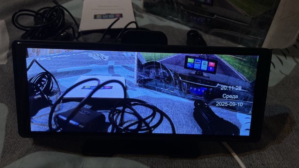 Carplay monitor 10ʼ з відеореестратором