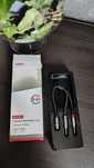 Kabel Unitek Y-C957Abk Minijack 3,5Mm (F) - 2X 3,5Mm (M)