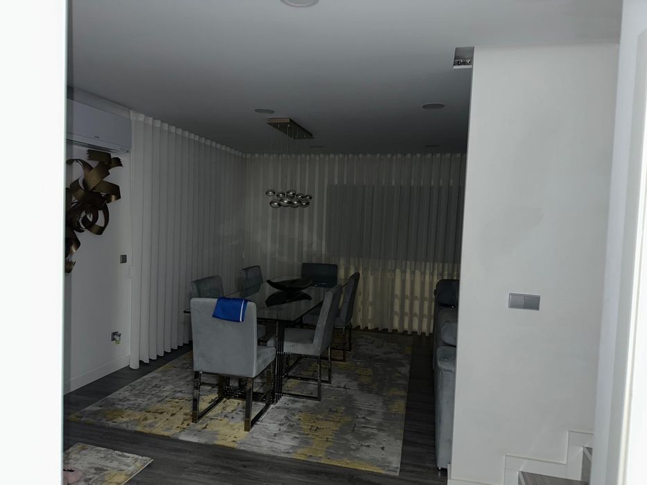 mesa de jantar pes em inox 250x90