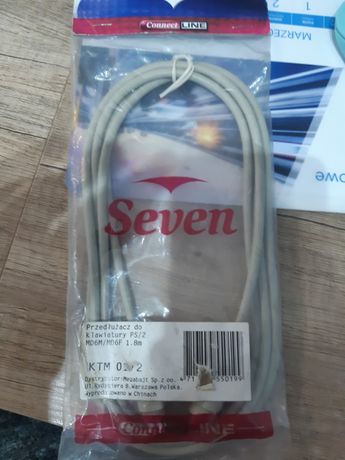 Klawiatura kabel do klawiatury PS/2 przedłużacz MD6M MD6F złączka