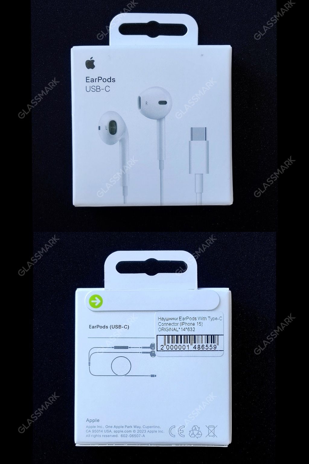 Наушники Apple iPhone 15 серия EarPods USB-C Headphones Air Pods