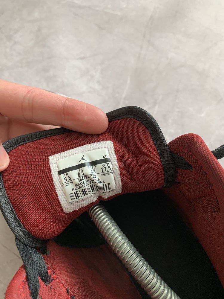 Мужские кроссовки Nike air jordan 1. 43. Оригинал.