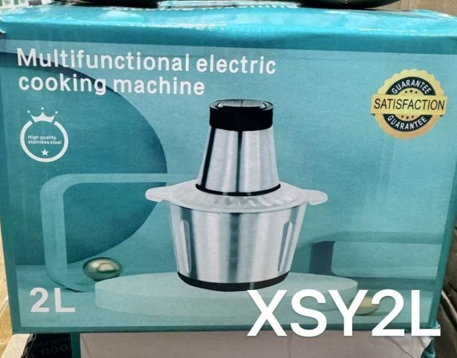 wielofunkcyjny elektryczny rozdrabniacz kuchenny o pojemności 2 litrów