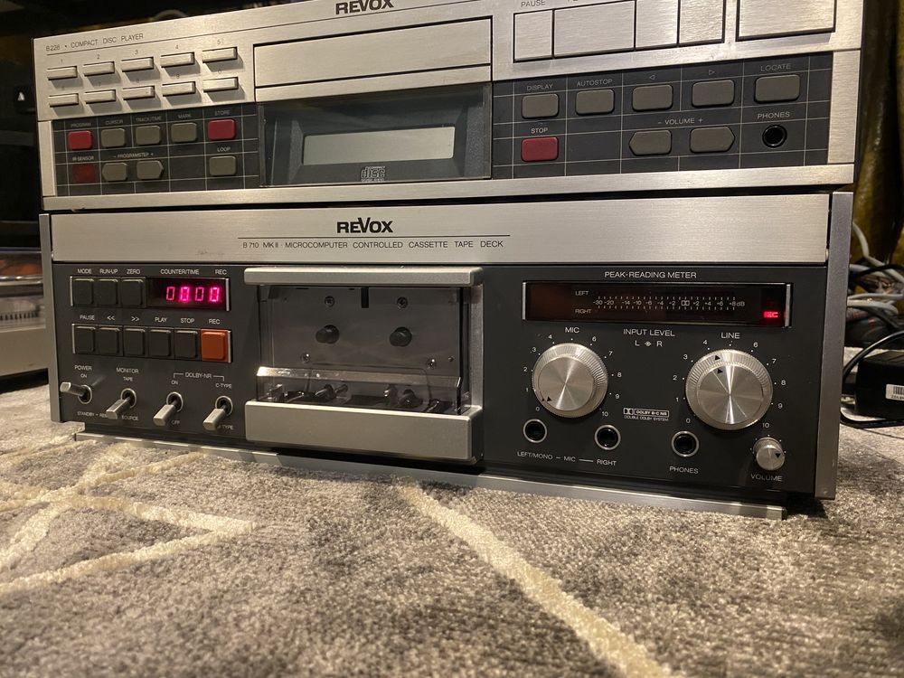 Revox B 710 MK II - magnetofon lepszy od Nakamichi Dragon