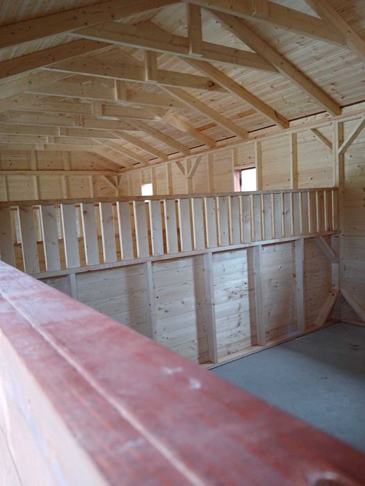 Stajnia drewniana Wolnostojąca na 3-4 Konie Szybka realizacja Montaż