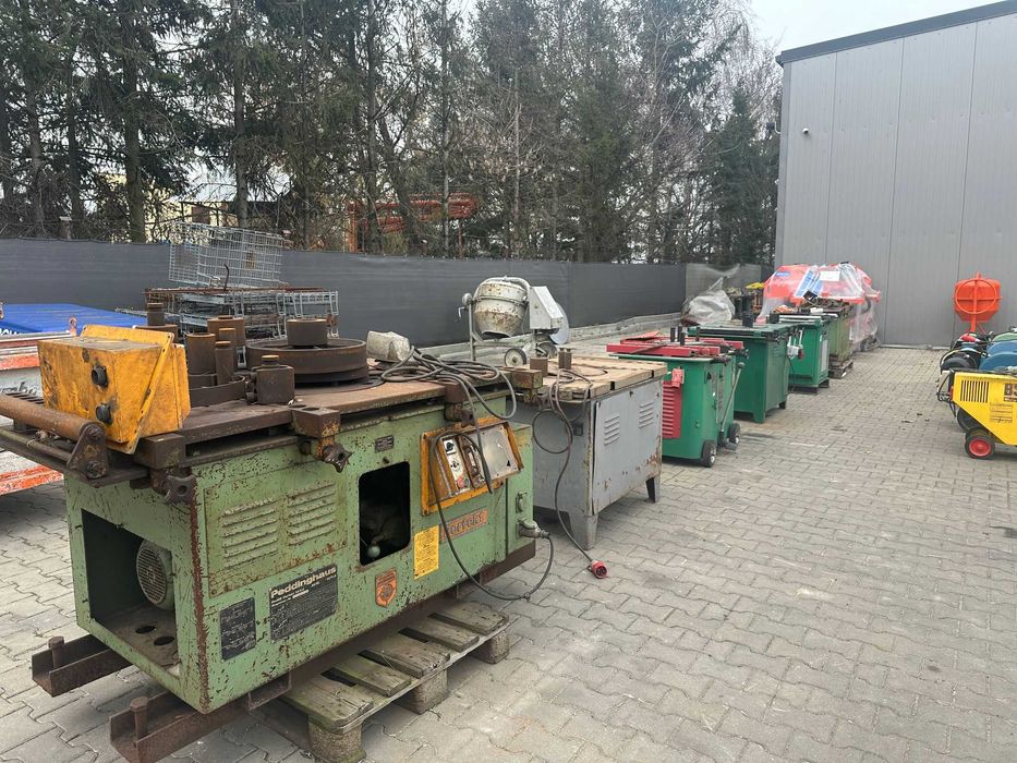 Giętarka Giętarki ZREMB PEDDINGHAUS 32/50 stali prętów drutu zbrojeń