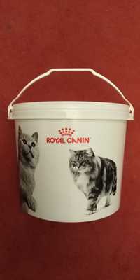 Royal Canin pojemnik na karmę dla kota ok 2 kg 22 cm Nowy z rączką