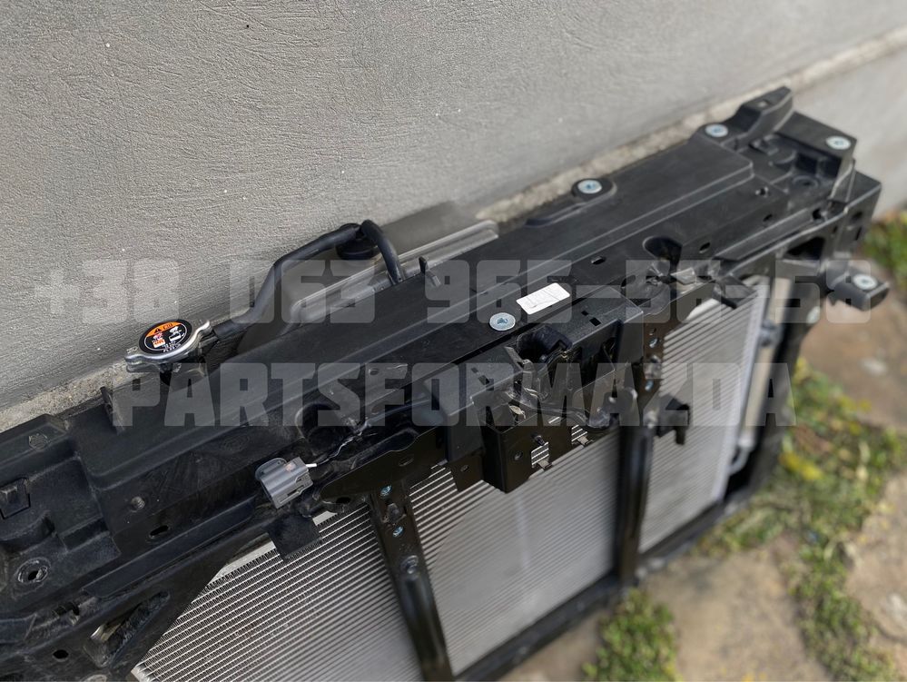Пачка радиаторов в сборе с диффузором Mazda CX5 KF СХ50 СХ90 СХ9 3 6GL