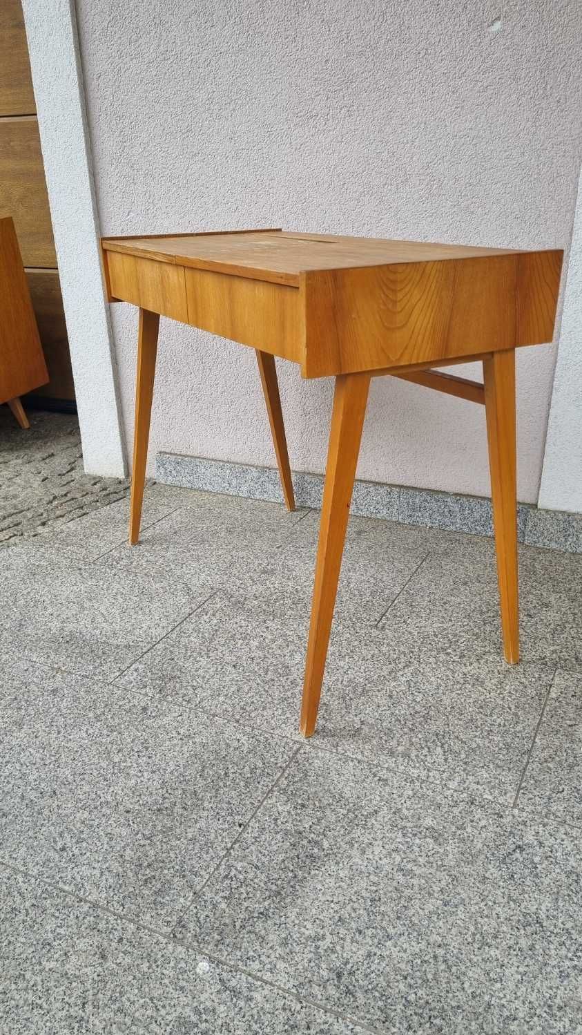 Konsola toaletka Mid Century Design Czechosłowacja lata 60 Jirak PRL