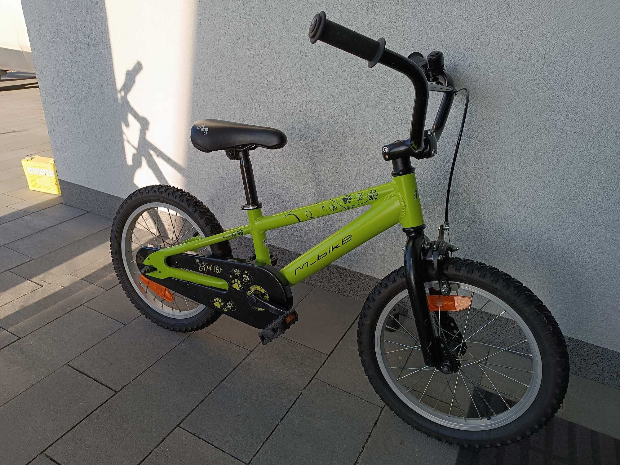 Rower dziecięcy Merida M-Bike QKI 16 cali zielony
