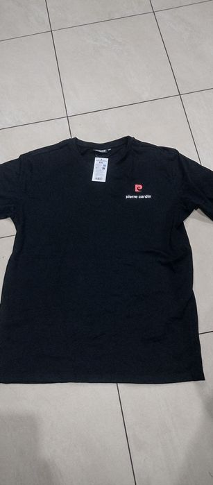 Koszulka t-shirt męska xxl Pierre Cardin czarna