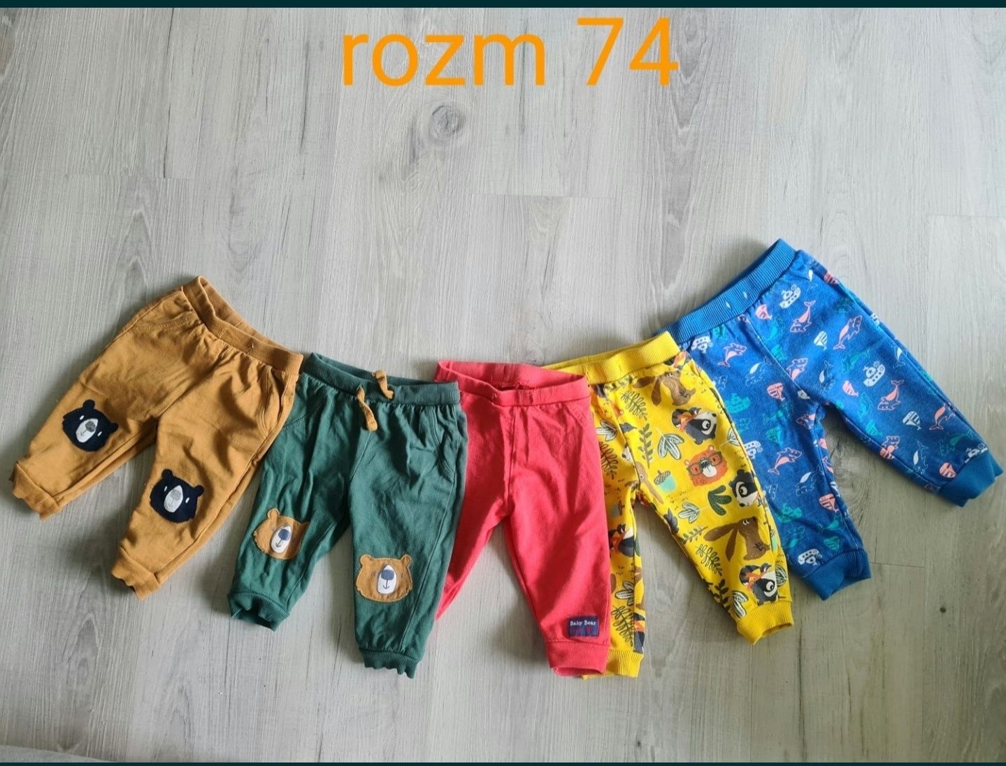 Spodnie dresowe rozm 74