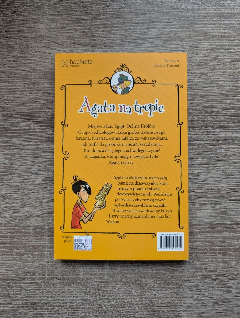 książka "Agata na tropie. Zagadka Faraona" Sir Steve Stevenson