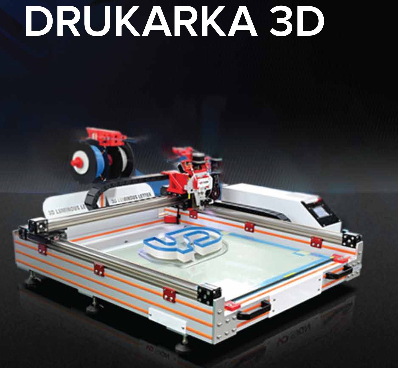 DRUKARKA 3D do liter przestrzennych