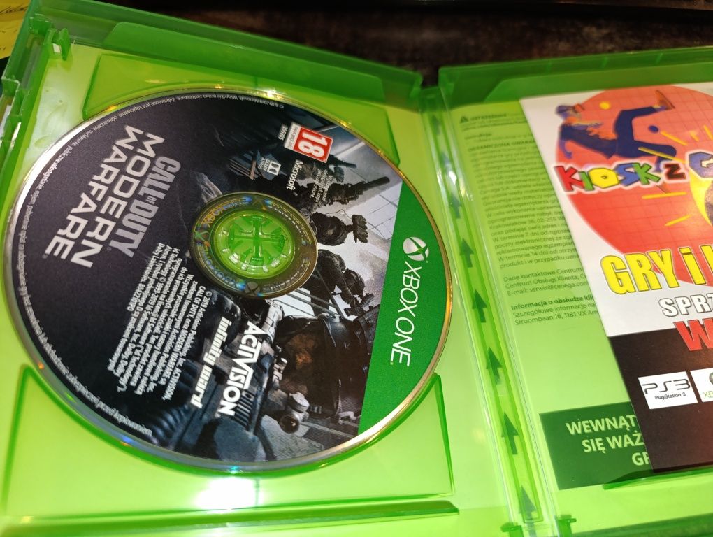 Call Of Duty Modern Warfare Xbox One możliwa zamiana sklep
