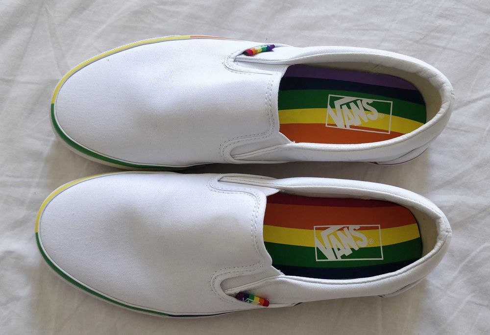 Sapatos Vans - branco - 42 novos