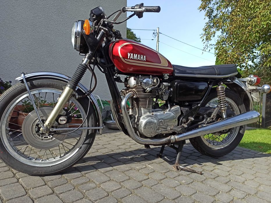 Yamaha XS650, model 447, rocznik 1976, do odpalenia