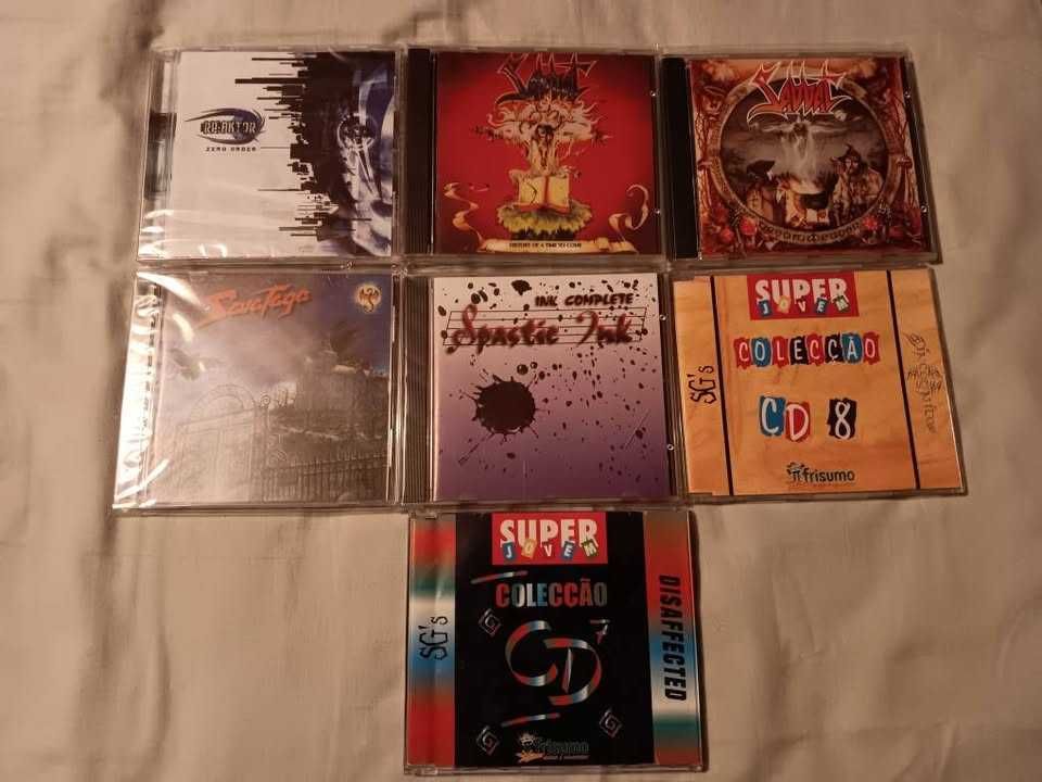 Vários cd´s para venda (preço e estado na descrição)