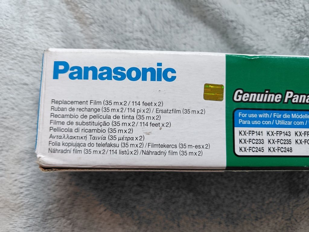 Folia oryginalna taśma kopiująca do faksów fax faks Panasonic KX-FA54X