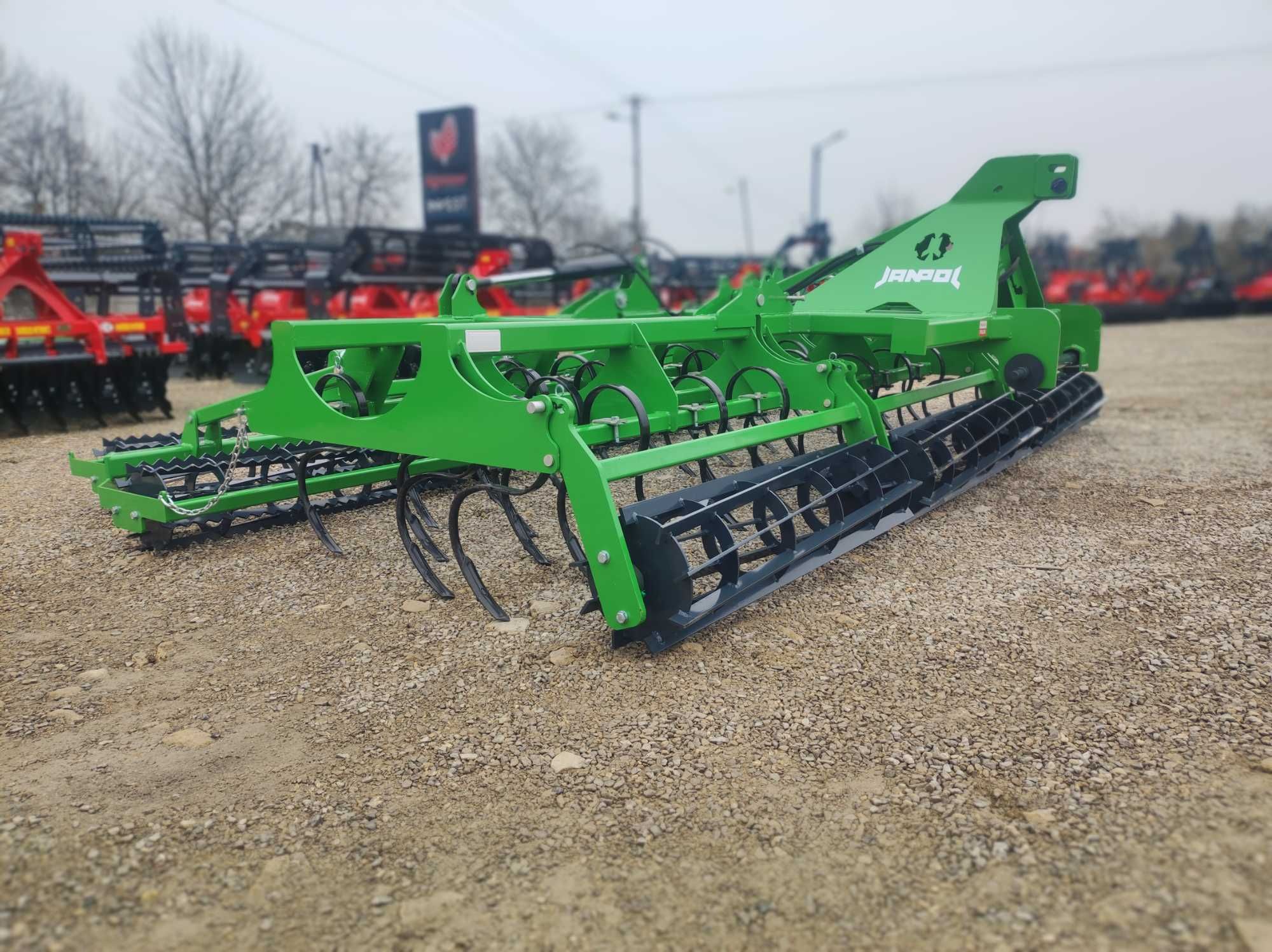 OD RĘKI Agregat uprawowo-przedsiewny 3,6-4,2-5m JANPOL hydrauliczny
