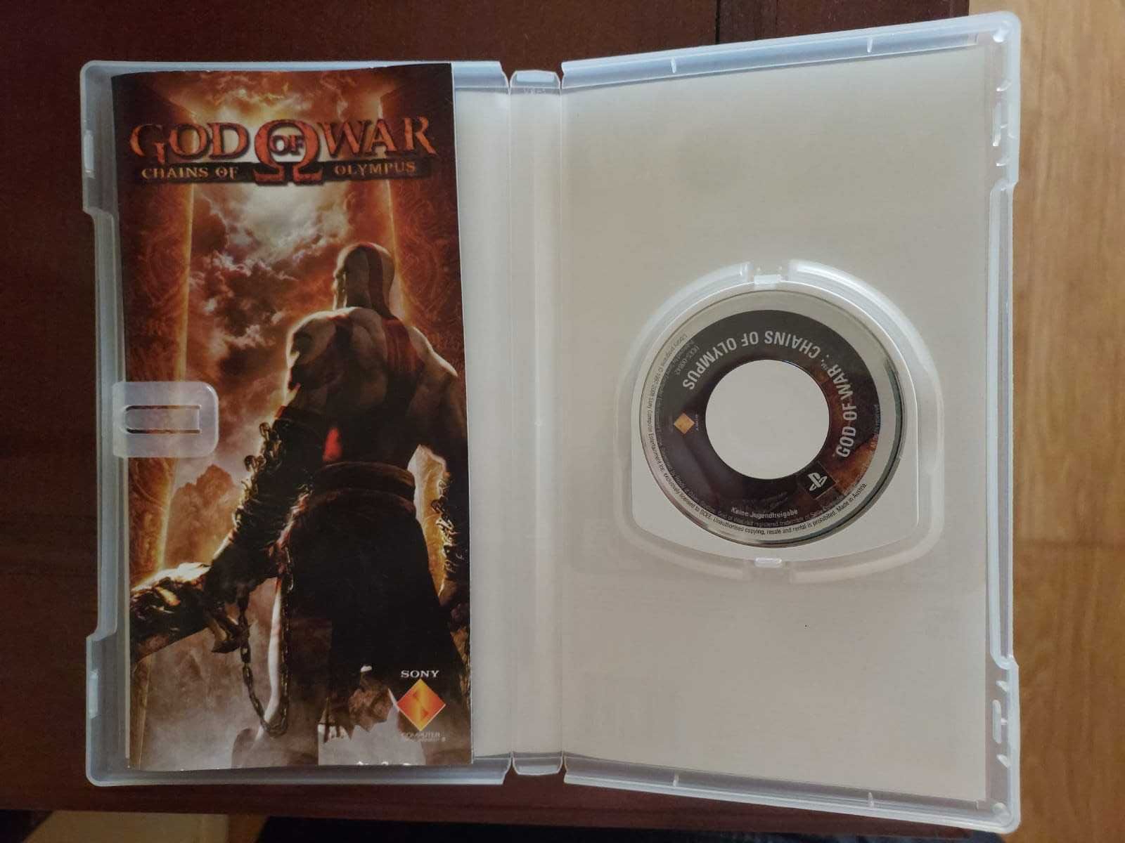 GOD OF WAR (Chains of Olympus/Ghost of Sparta) - PSP