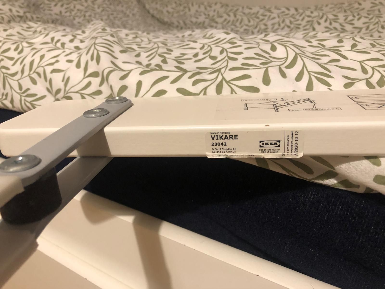 Barierka ochronna do łóżka dla dziecka ikea