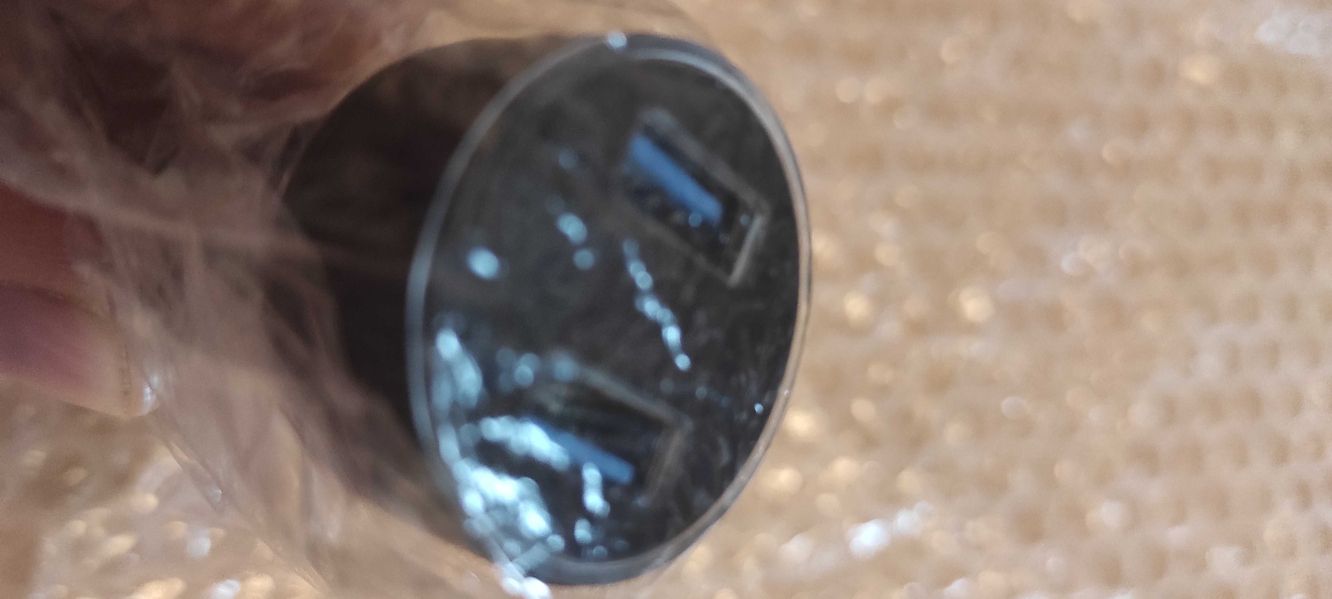 Вольтметр автомобільний авто прикурювач 3.1А 2 usb led 12-24V