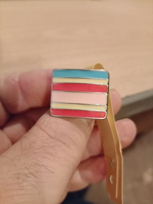 Anel em aço inoxidável