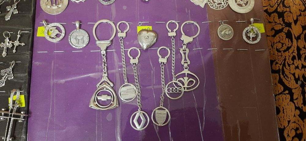 серебро 925+ кулон , подвес , крестик , ладанка
