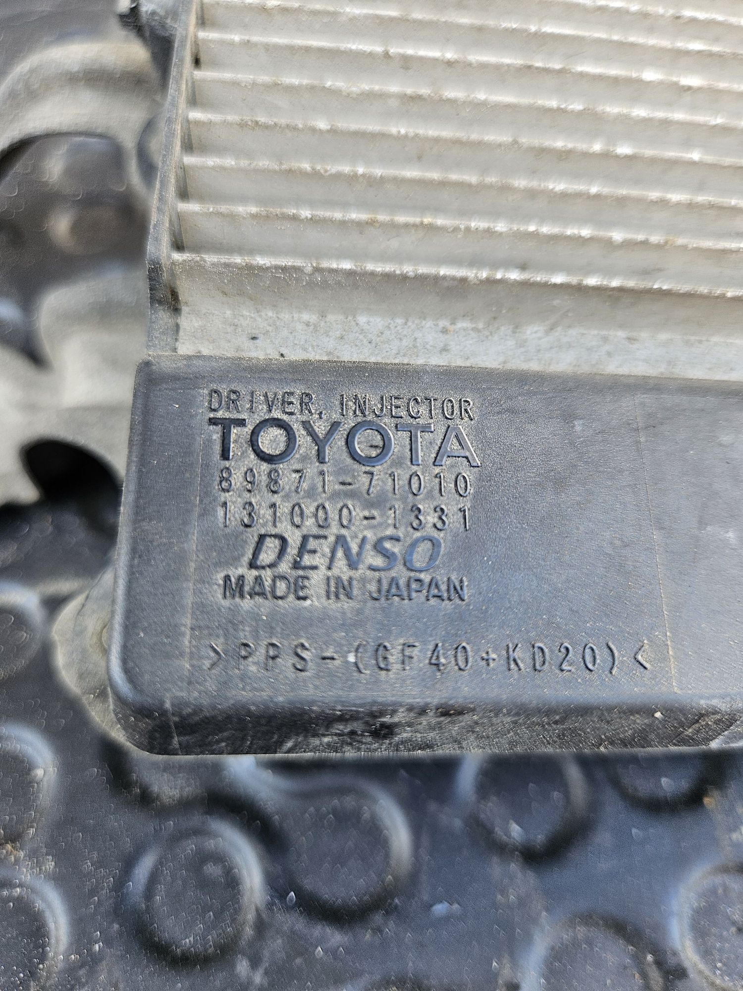 Moduł sterownik wtryskiwaczy 89.871-71.010 Toyota 2.2 D4D