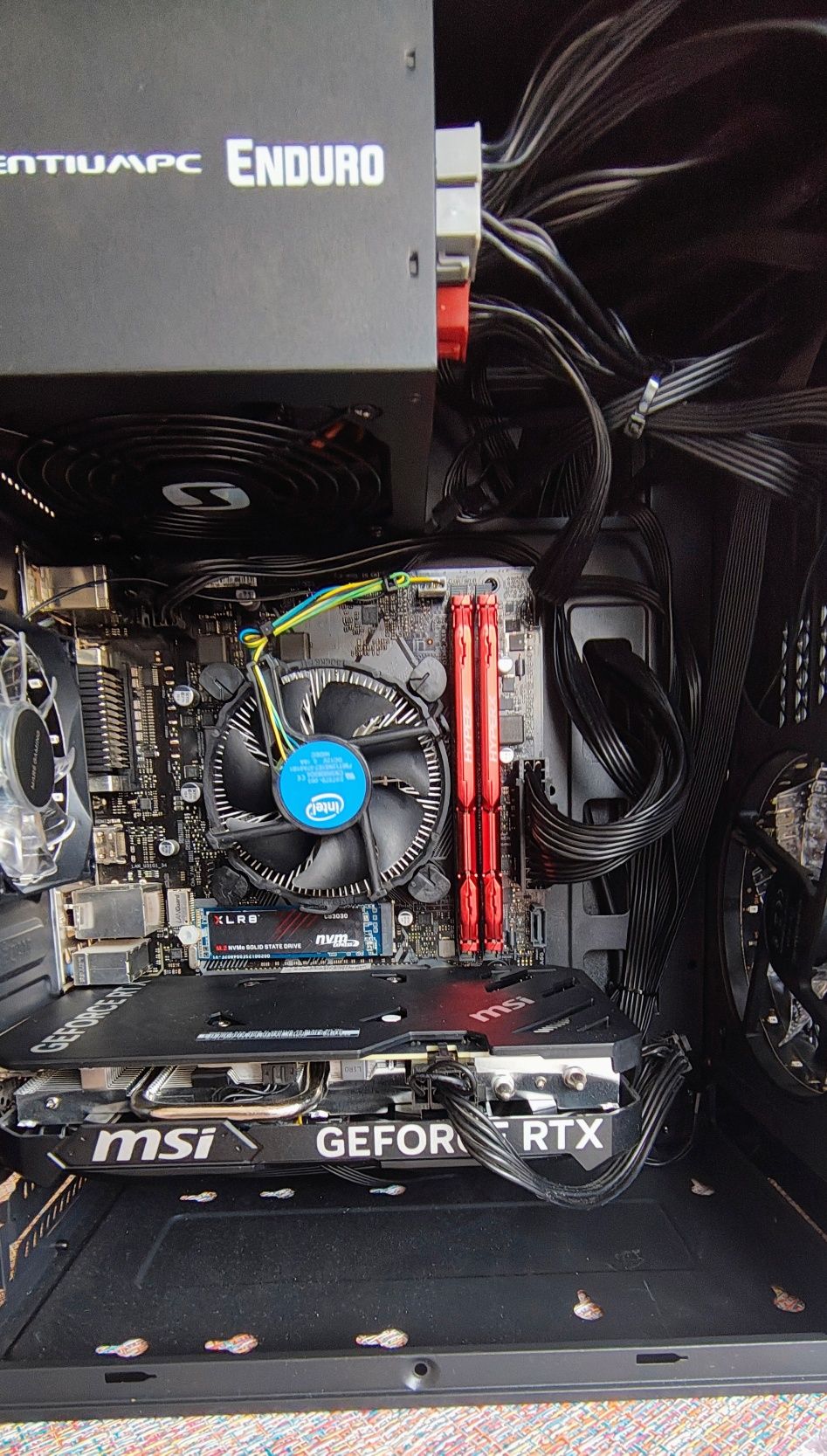 Komputer PC Mars Gaming/RTX4060TI/SSD M2.1TB/RAM32GB