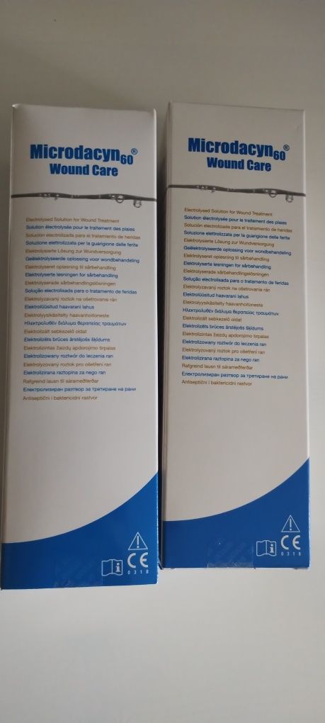 Microdacyn Wound Care płyn 500 ml, 2 op.80 zł.
